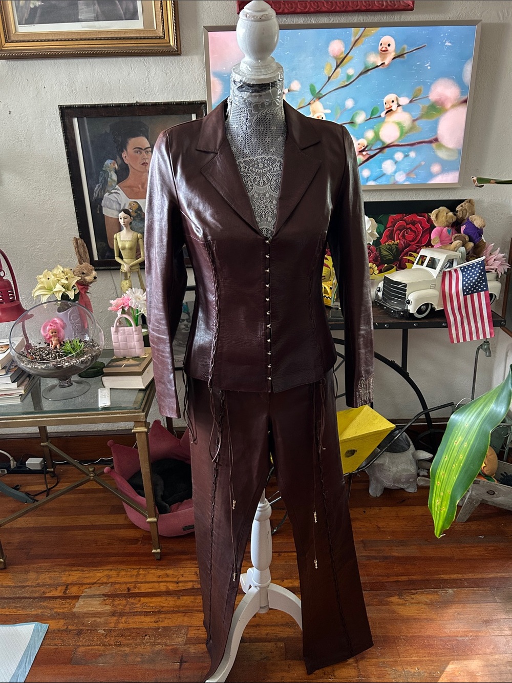 roberto cavall Dark Brown Leather Jacket